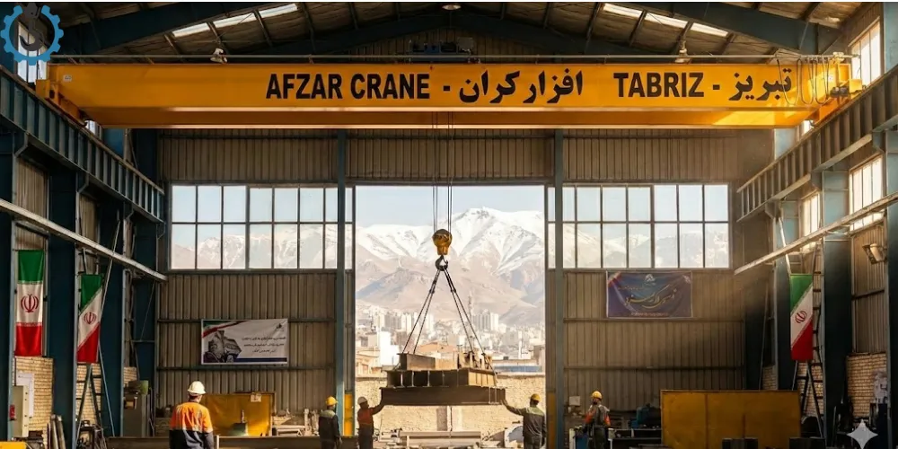 چرا خرید جرثقیل سقفی در تبریز استان آذربایجان شرقی برای صنایع ضروری است؟